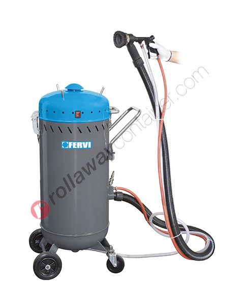 Machine de sablage Fervi 0462 pour l’externe avec aspirateur