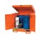 Box de rétention en acier peint 1350 x 860 x 1570 mm pour substances inflammables