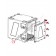 Accessoires et pièces détachées pour conteneur isotherme et conteneur réfrigéré 150 litres